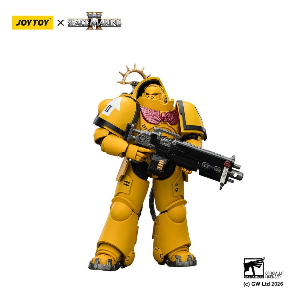 Warhammer 40,000 Actionfigur Spelutgåva Imperial Fists Heavy Intercessor 13 cm