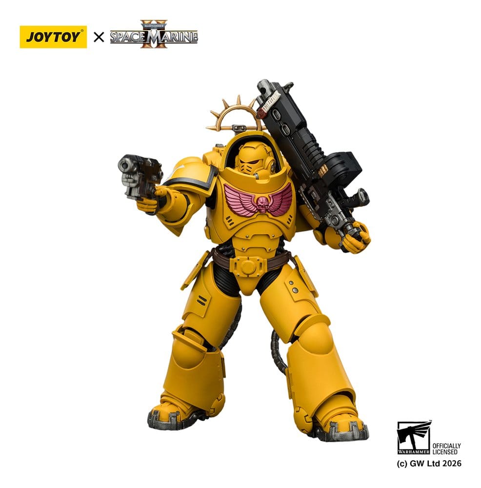 Warhammer 40,000 Actionfigur Spelutgåva Imperial Fists Heavy Intercessor 13 cm
