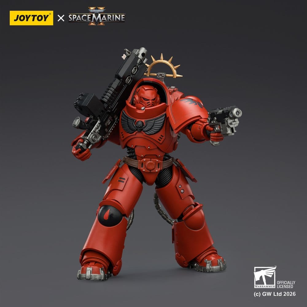 Warhammer 40,000 Actionfigur Spelledition Blood Angels Tung Intercessor 13 cm