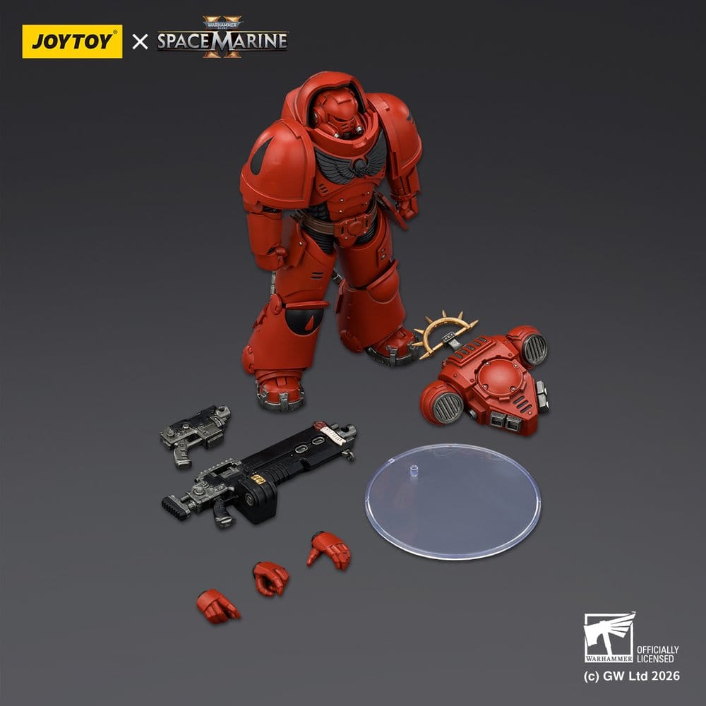 Warhammer 40,000 Actionfigur Spelledition Blood Angels Tung Intercessor 13 cm