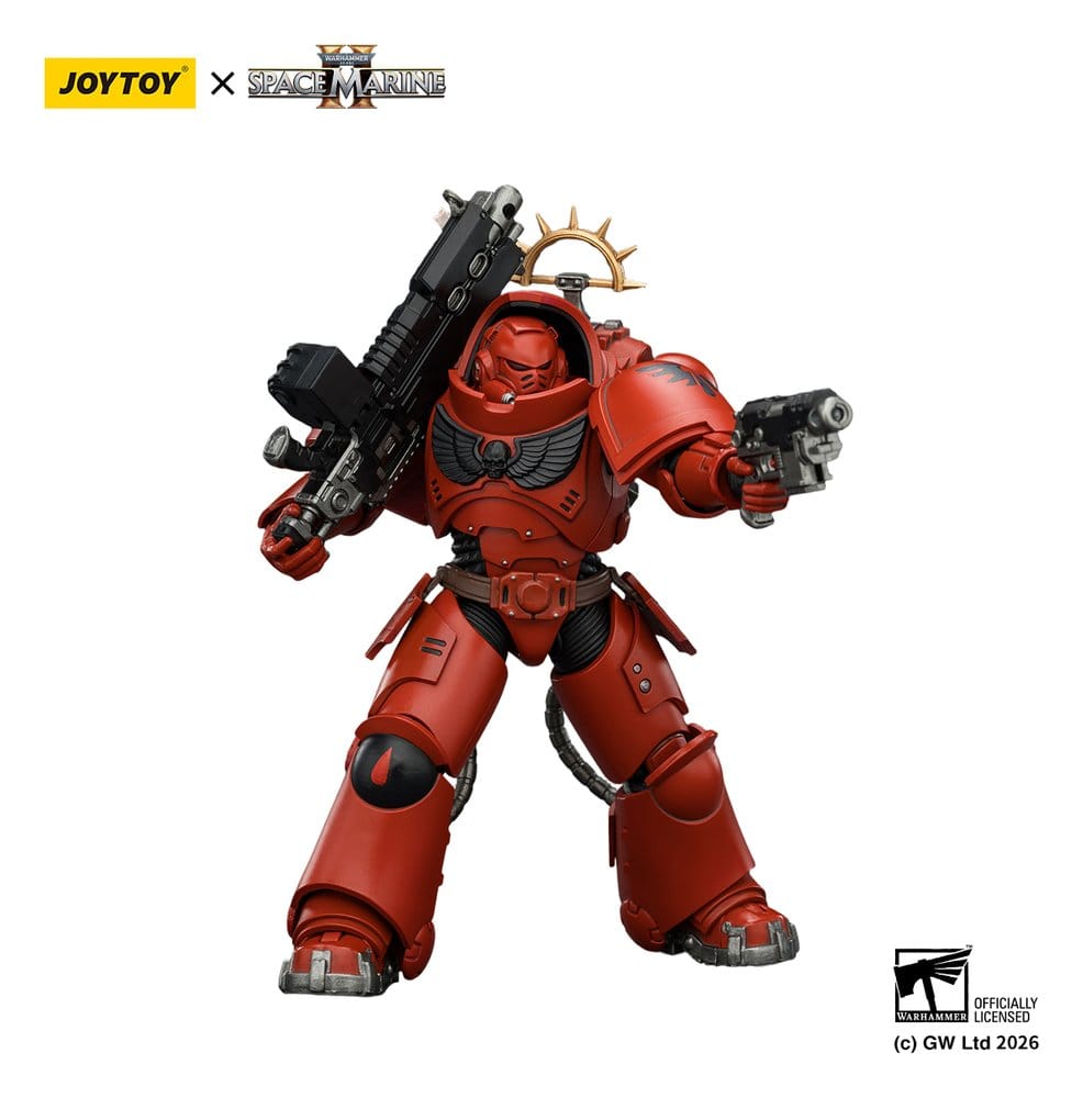 Warhammer 40,000 Actionfigur Spelledition Blood Angels Tung Intercessor 13 cm