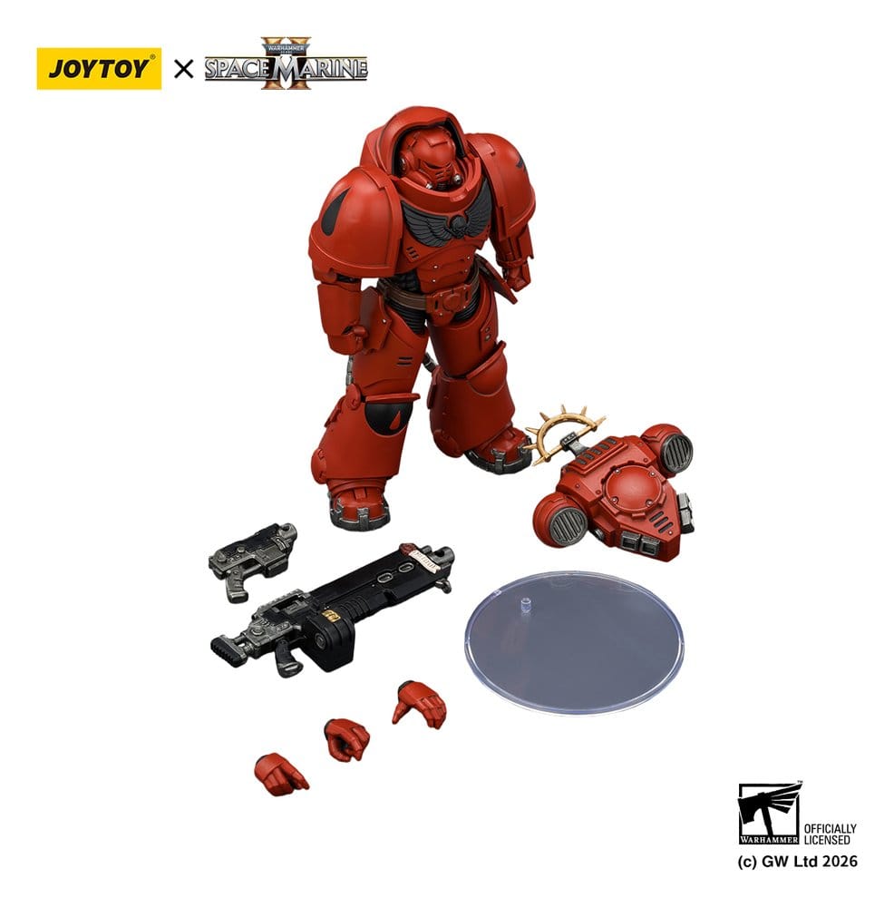 Warhammer 40,000 Actionfigur Spelledition Blood Angels Tung Intercessor 13 cm