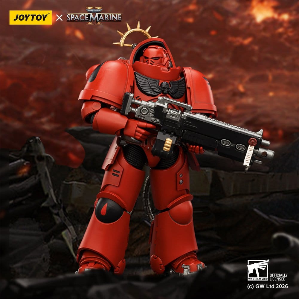 Warhammer 40,000 Actionfigur Spelledition Blood Angels Tung Intercessor 13 cm