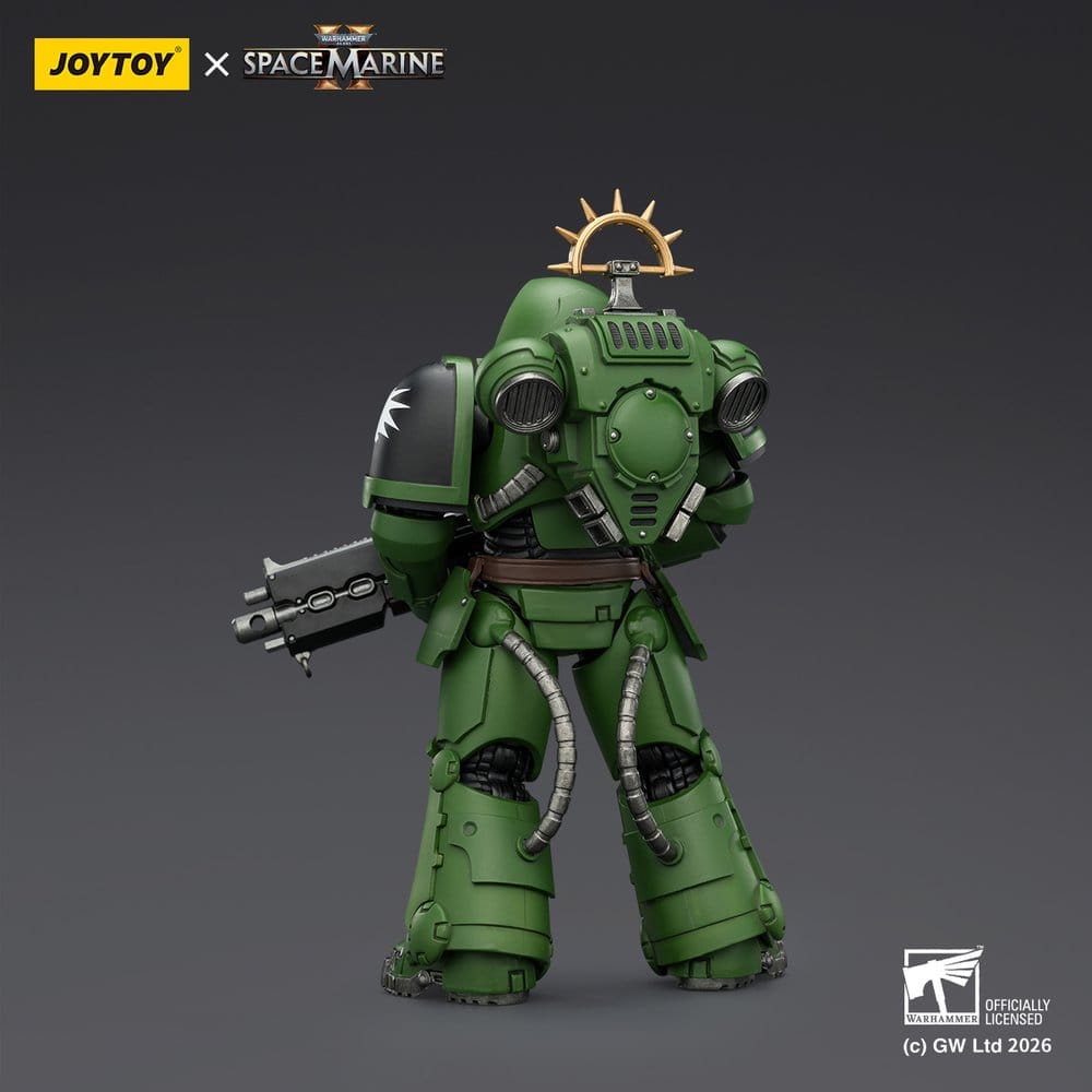 Warhammer 40,000 Actionfigur Spelledition Salamanders Heavy Intercessor 13 cm