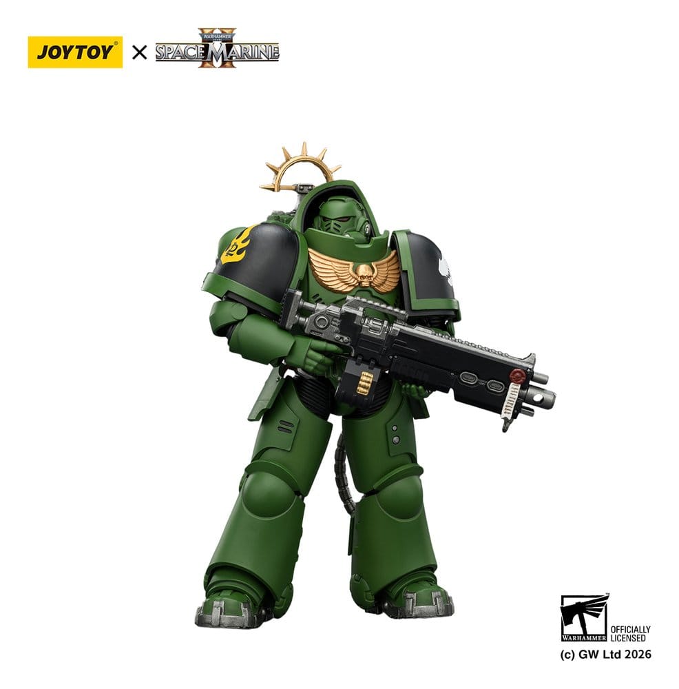 Warhammer 40,000 Actionfigur Spelledition Salamanders Heavy Intercessor 13 cm