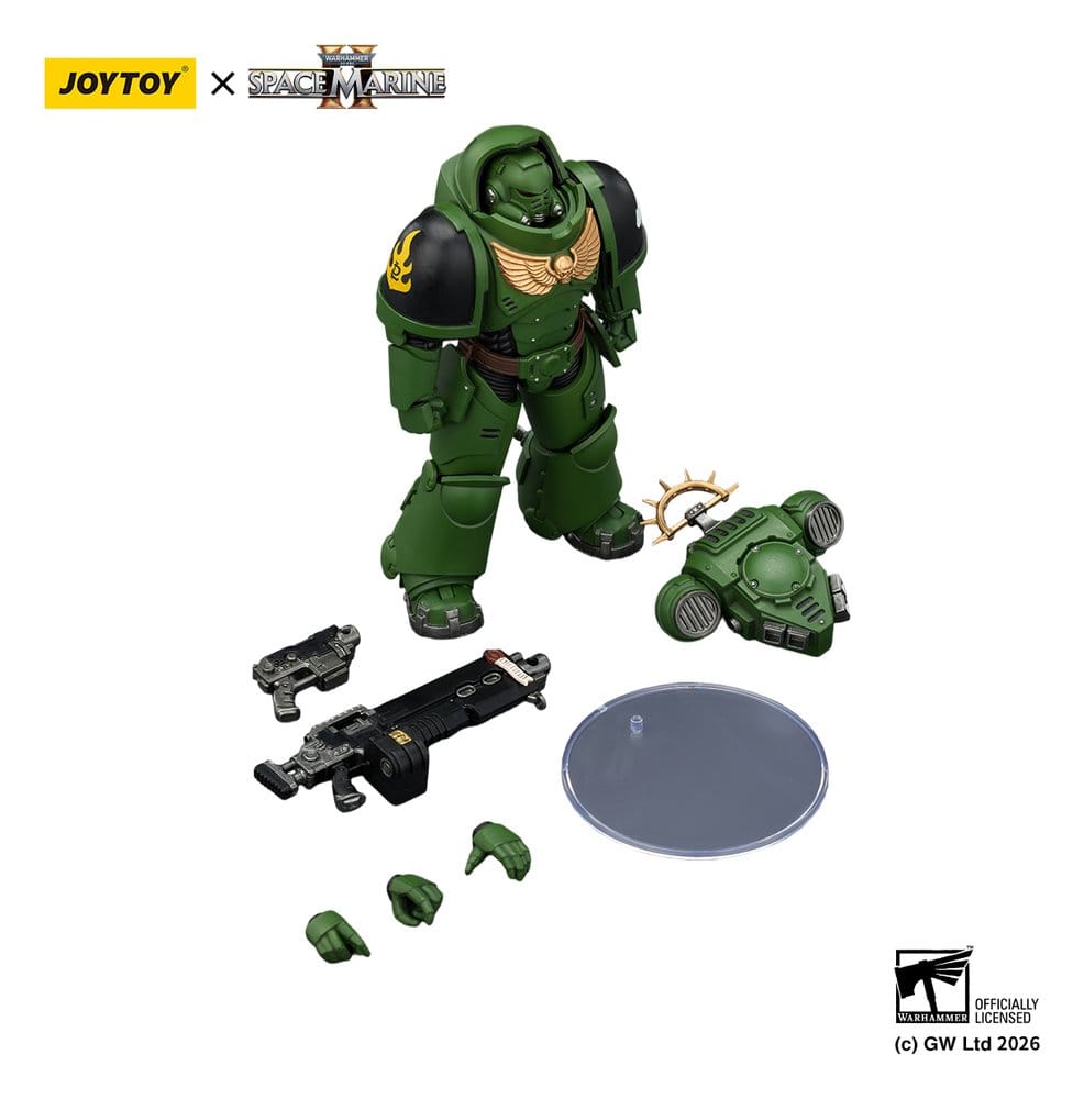 Warhammer 40,000 Actionfigur Spelledition Salamanders Heavy Intercessor 13 cm