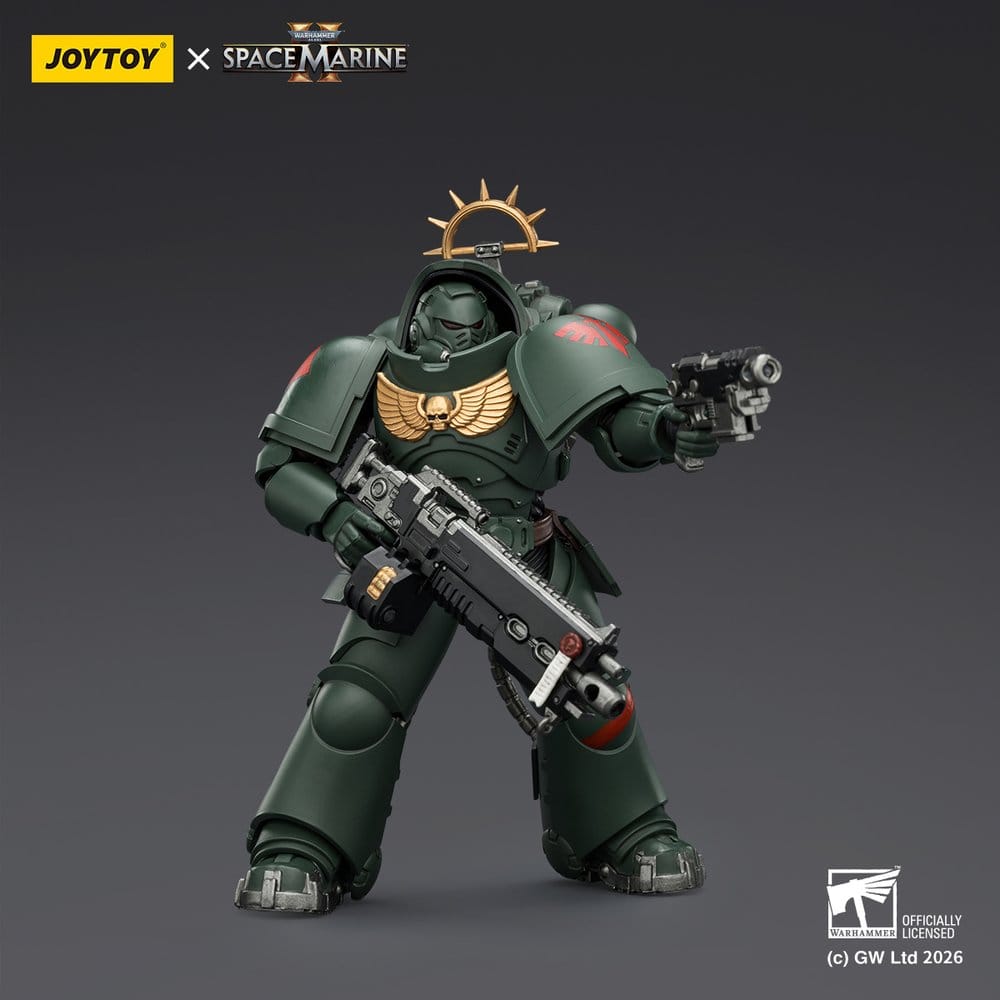 Warhammer 40,000 Actionfigur Spelledition Dark Angels Heavy Intercessor 13 cm