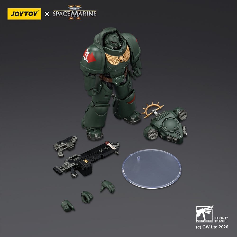 Warhammer 40,000 Actionfigur Spelledition Dark Angels Heavy Intercessor 13 cm