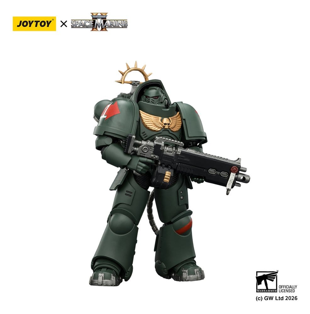 Warhammer 40,000 Actionfigur Spelledition Dark Angels Heavy Intercessor 13 cm