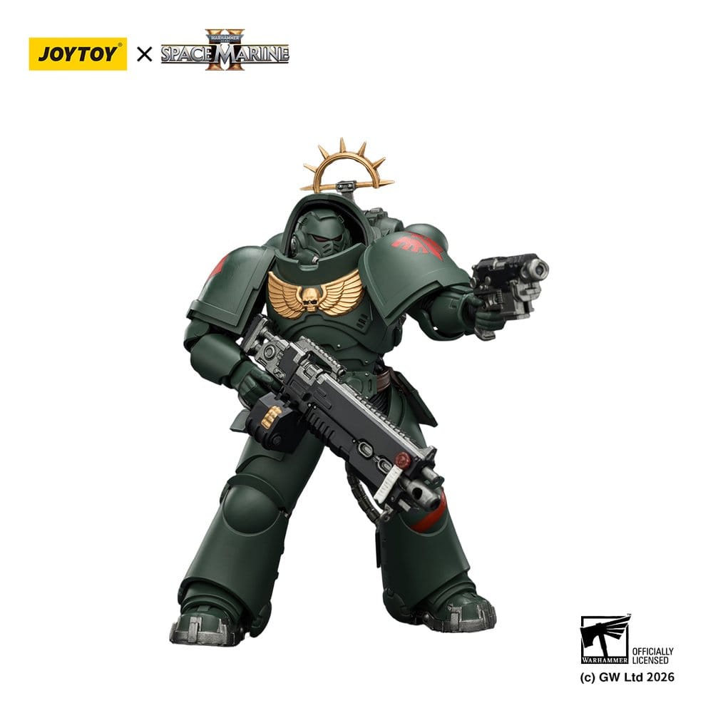 Warhammer 40,000 Actionfigur Spelledition Dark Angels Heavy Intercessor 13 cm