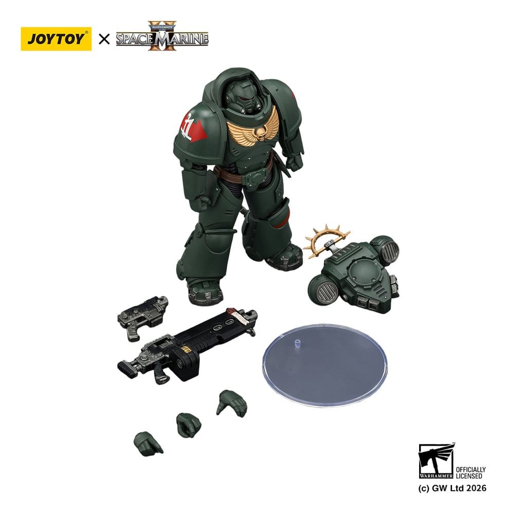 Warhammer 40,000 Actionfigur Spelledition Dark Angels Heavy Intercessor 13 cm