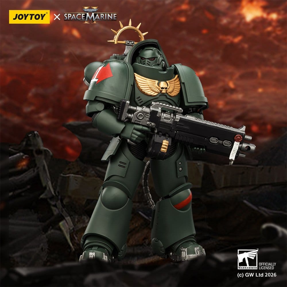 Warhammer 40,000 Actionfigur Spelledition Dark Angels Heavy Intercessor 13 cm