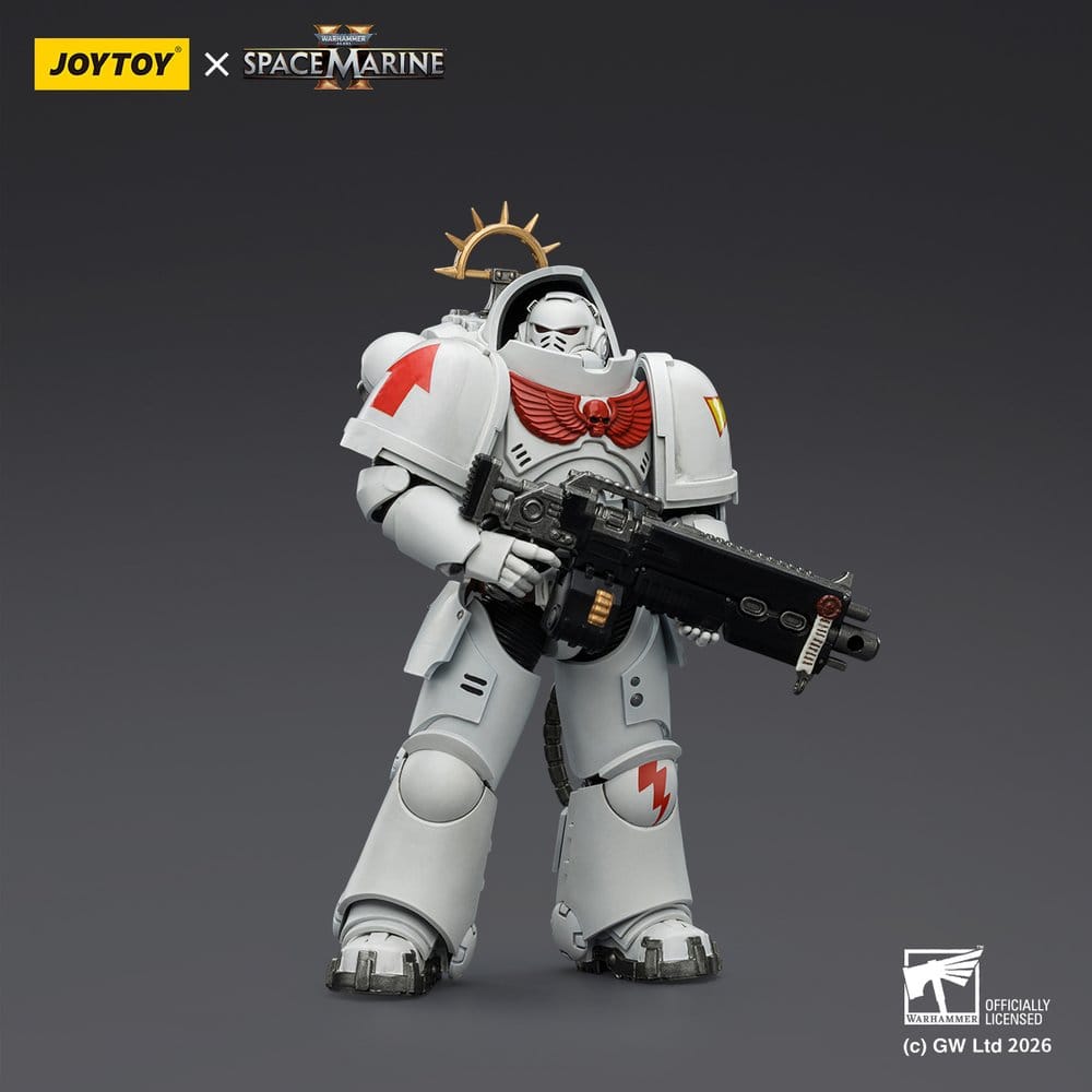Warhammer 40,000 Actionfigur Spelutgåva White Scars Heavy Intercessor 13 cm