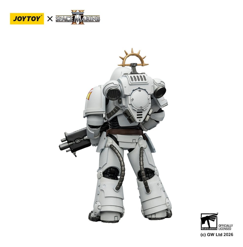 Warhammer 40,000 Actionfigur Spelutgåva White Scars Heavy Intercessor 13 cm