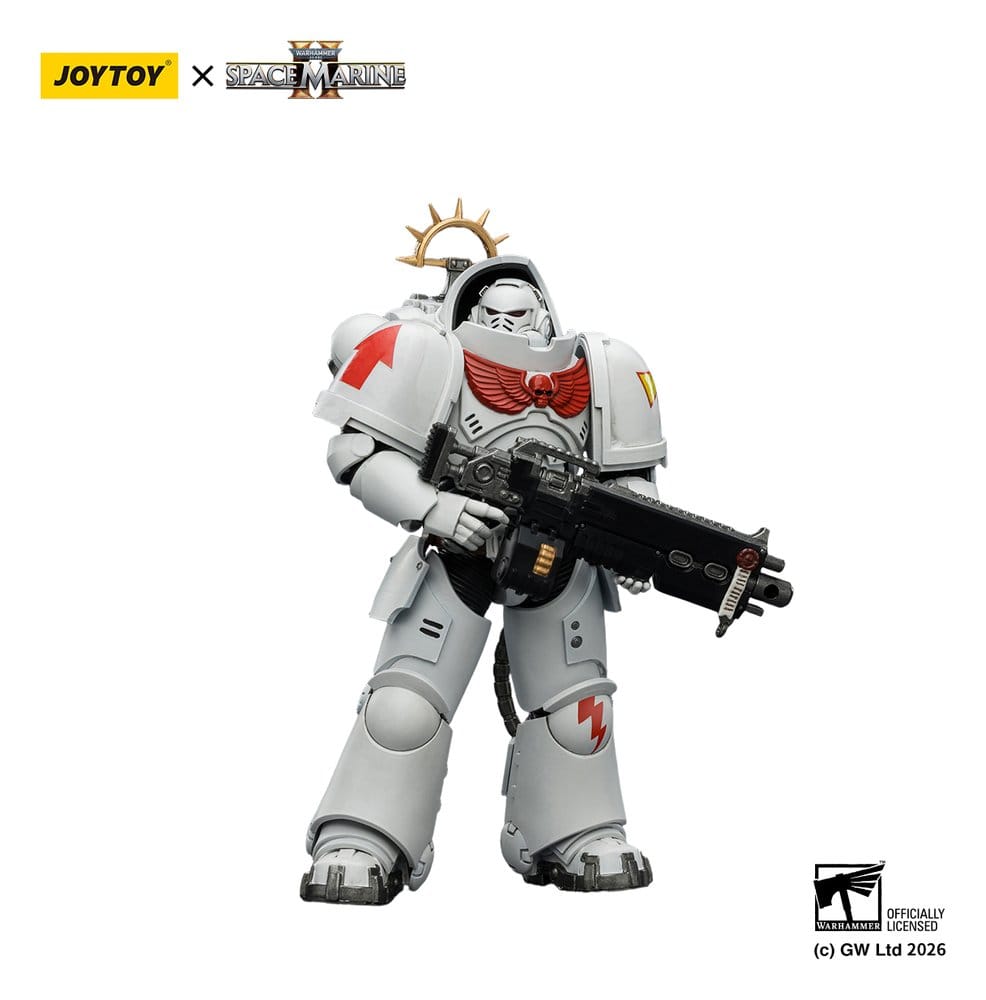 Warhammer 40,000 Actionfigur Spelutgåva White Scars Heavy Intercessor 13 cm