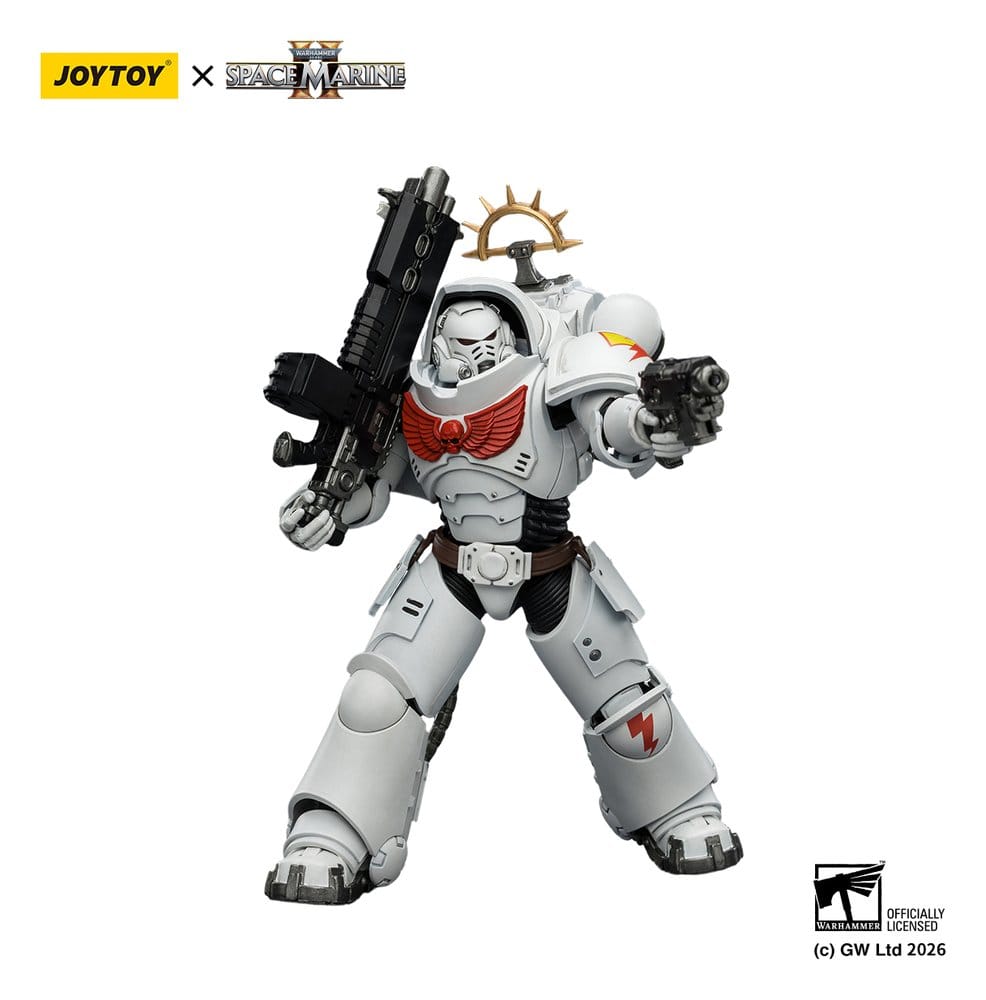 Warhammer 40,000 Actionfigur Spelutgåva White Scars Heavy Intercessor 13 cm