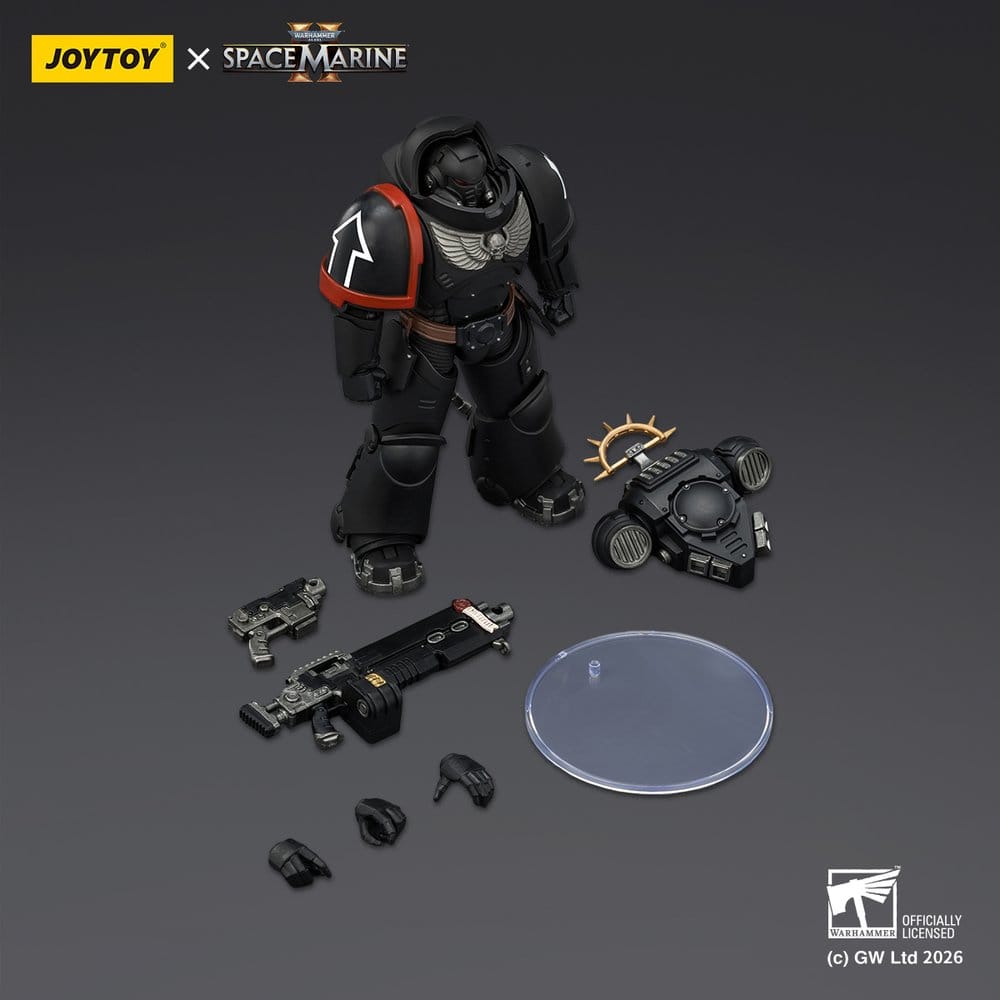 Warhammer 40,000 Actionfigur Raven Guard Tung Intercessor 13 cm