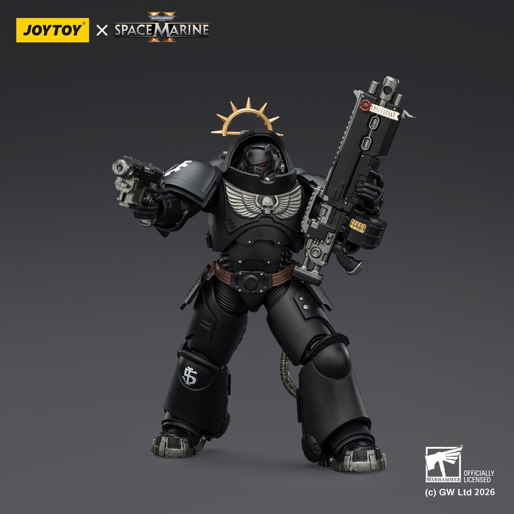 Warhammer 40,000 Actionfigur Spelledition Iron Hands Heavy Intercessor 13 cm