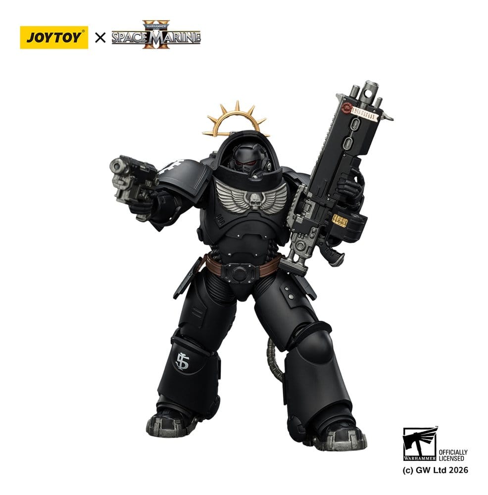 Warhammer 40,000 Actionfigur Spelledition Iron Hands Heavy Intercessor 13 cm