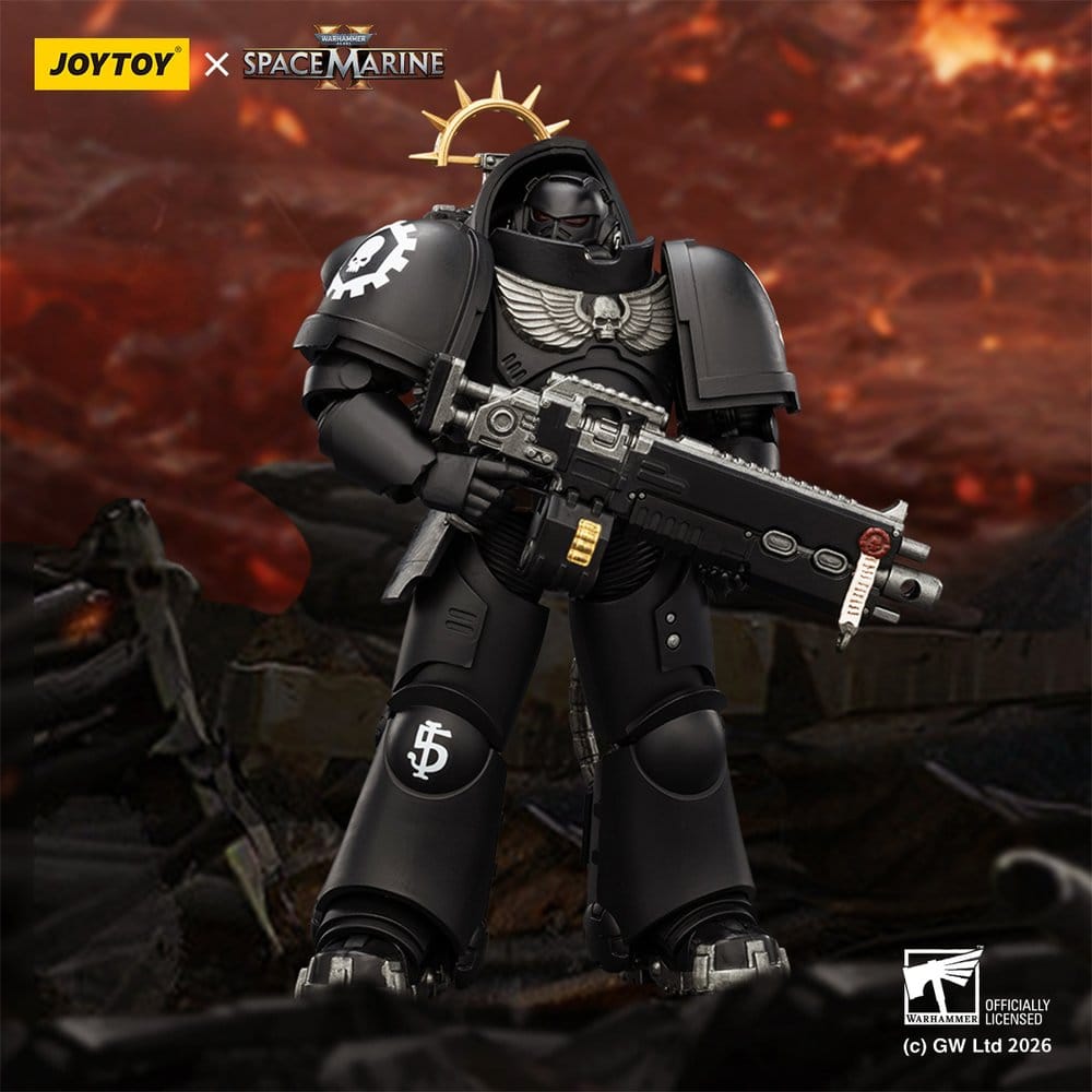 Warhammer 40,000 Actionfigur Spelledition Iron Hands Heavy Intercessor 13 cm