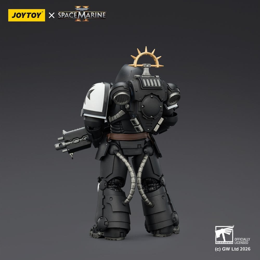 Warhammer 40,000 Actionfigur Spelledition Black Templars Heavy Intercessor 13 cm