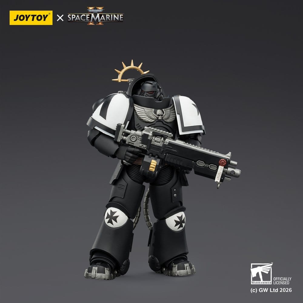 Warhammer 40,000 Actionfigur Spelledition Black Templars Heavy Intercessor 13 cm