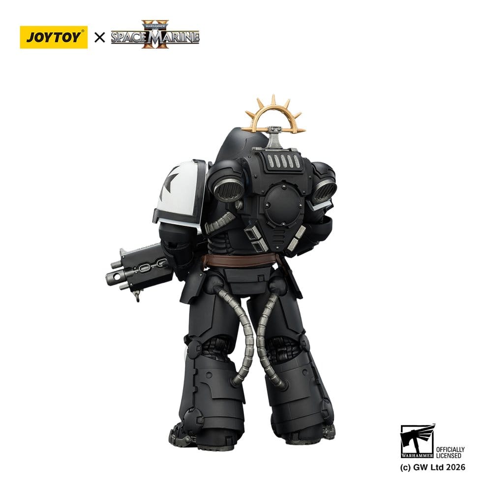 Warhammer 40,000 Actionfigur Spelledition Black Templars Heavy Intercessor 13 cm
