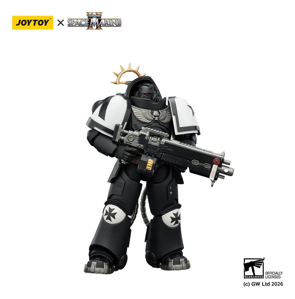 Warhammer 40,000 Actionfigur Spelledition Black Templars Heavy Intercessor 13 cm