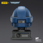 Warhammer 40,000 Kapten MkX Hjälm & Displayställ Ultramarines 44 cm