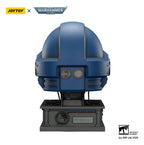 Warhammer 40,000 Kapten MkX Hjälm & Displayställ Ultramarines 44 cm