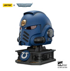 Warhammer 40,000 Kapten MkX Hjälm & Displayställ Ultramarines 44 cm