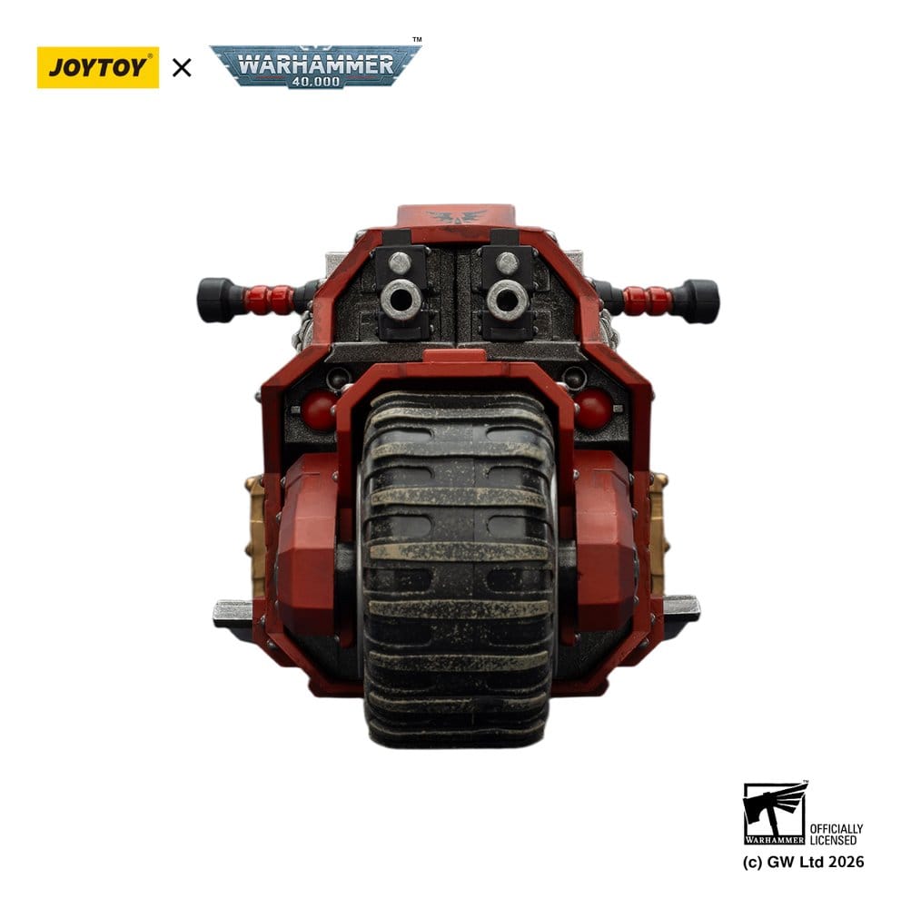 Warhammer 40,000 Raider-mönster Stridscykel Blood Angels med tvillingkopplade boltrifler 22 cm