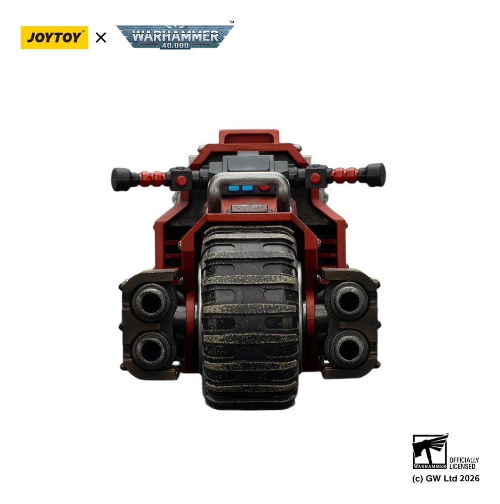 Warhammer 40,000 Raider-mönster Stridscykel Blood Angels med tvillingkopplade boltrifler 22 cm