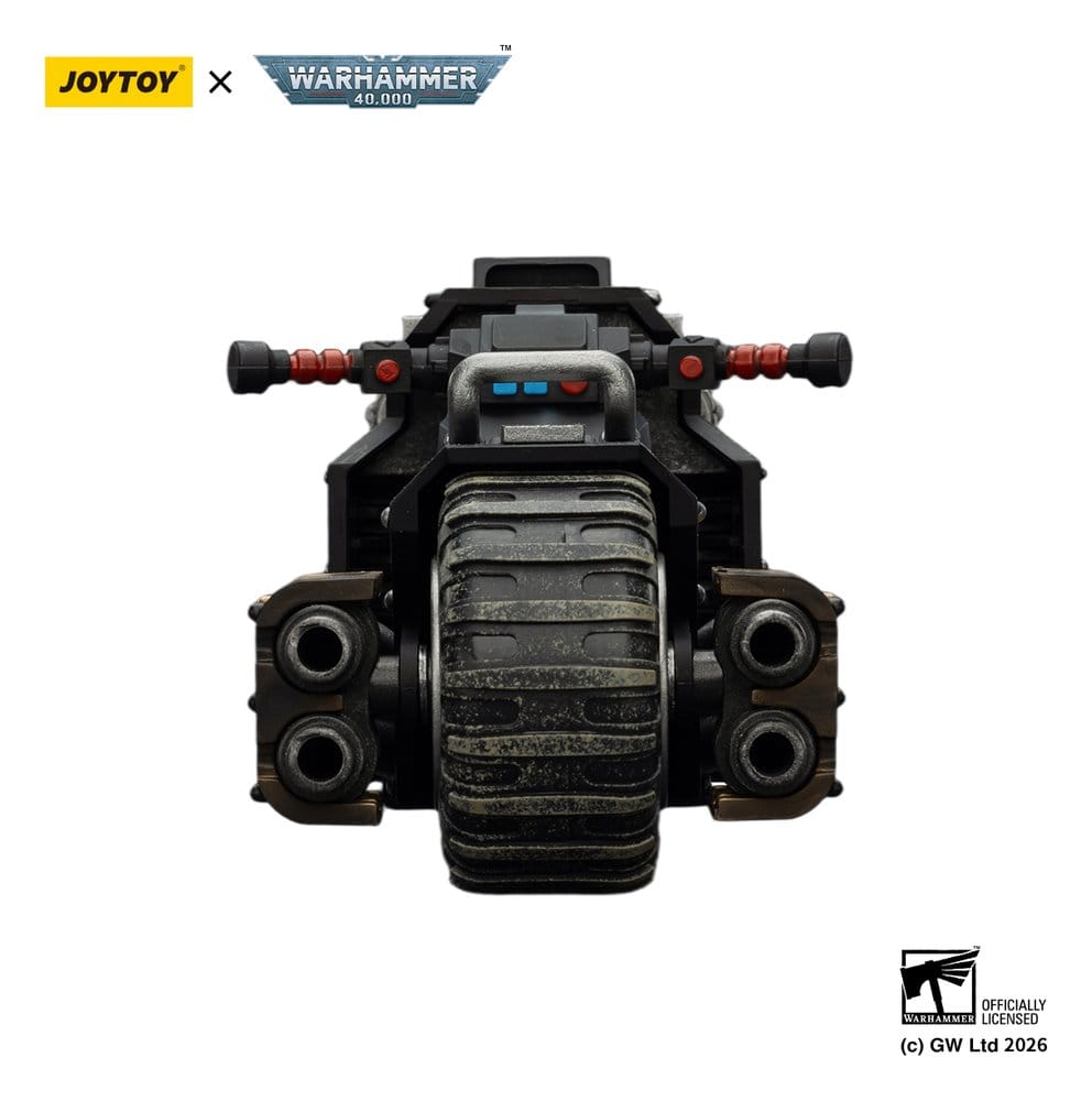 Warhammer 40,000 Raider-mönster Stridscykel Raven Guard med tvillingkopplade boltriflar 22 cm