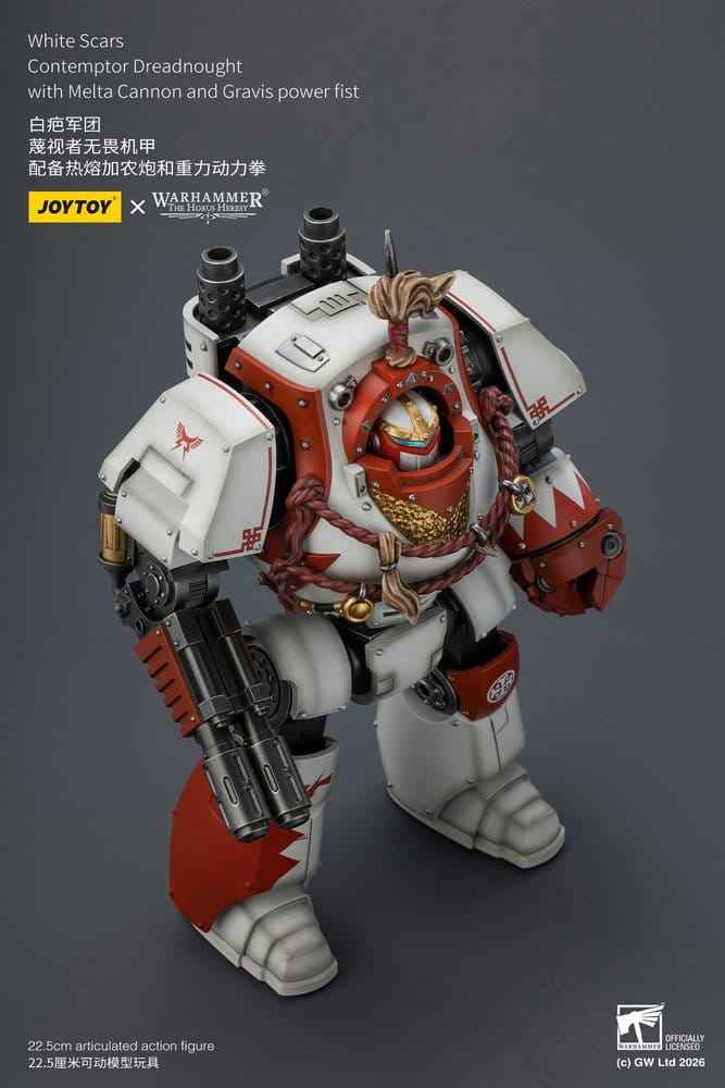 Warhammer The Horus Heresy Actionfigur White Scars Contemptor Dreadnought 23 cm