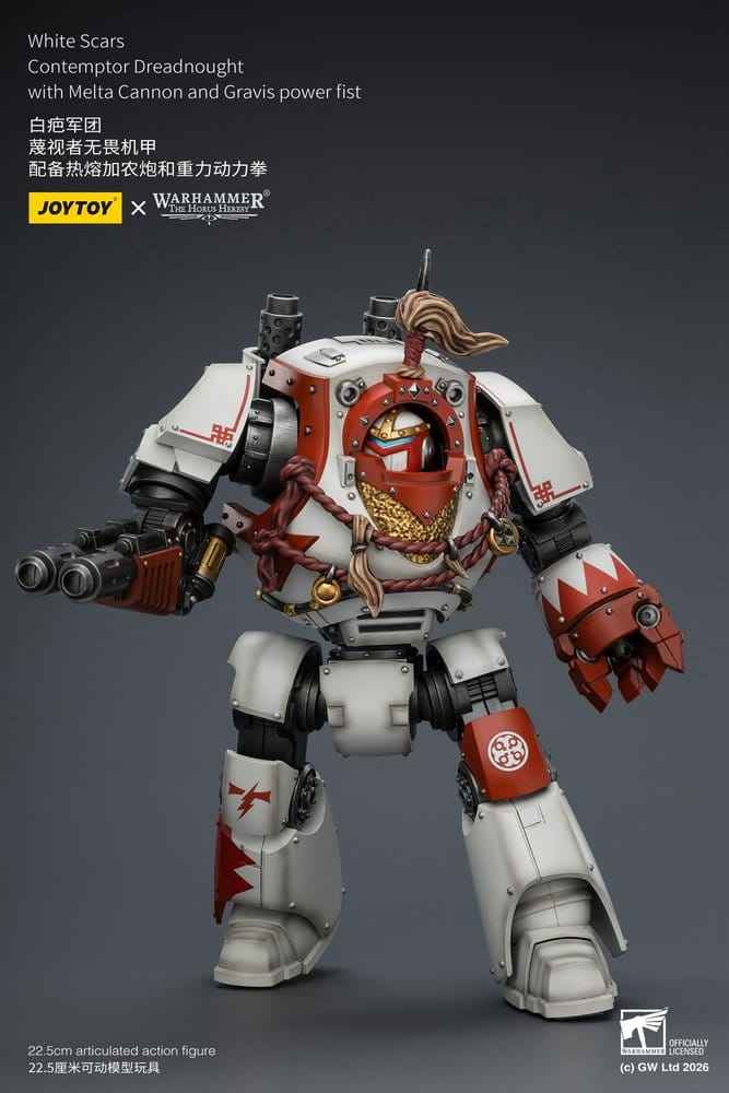 Warhammer The Horus Heresy Actionfigur White Scars Contemptor Dreadnought 23 cm