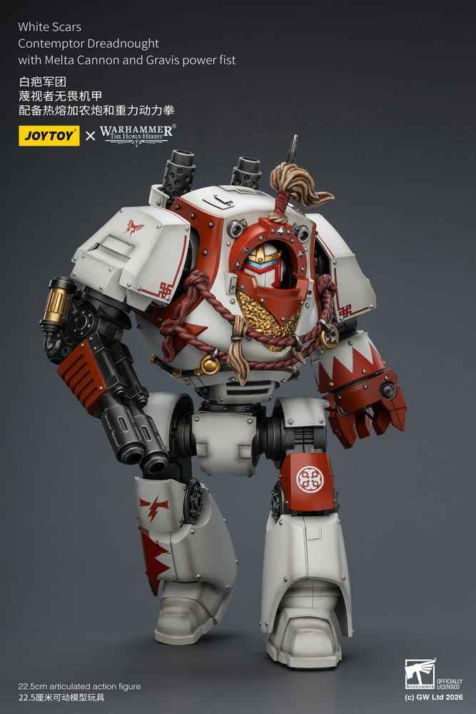 Warhammer The Horus Heresy Actionfigur White Scars Contemptor Dreadnought 23 cm