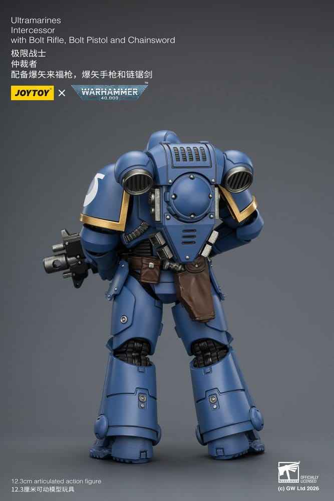 Warhammer 40,000 Actionfigur Ultramarines Intercessor 12 cm