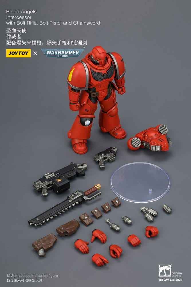 Warhammer 40,000 Actionfigur Blood Angels Intercessor 12 cm