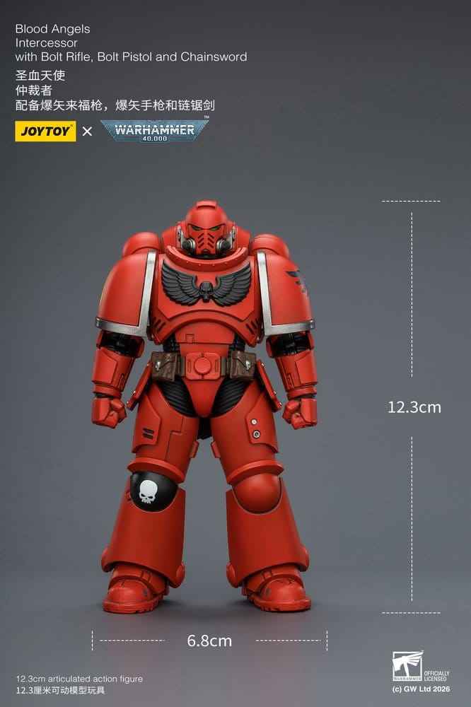 Warhammer 40,000 Actionfigur Blood Angels Intercessor 12 cm