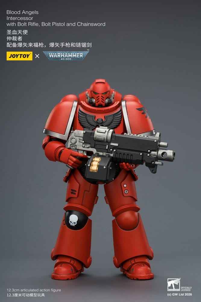 Warhammer 40,000 Actionfigur Blood Angels Intercessor 12 cm