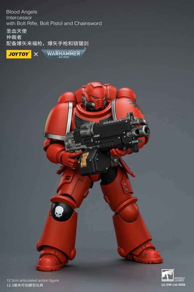 Warhammer 40,000 Actionfigur Blood Angels Intercessor 12 cm