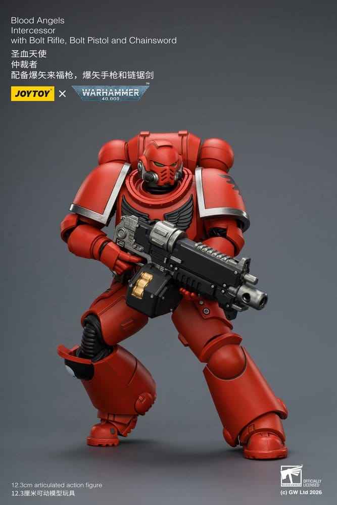 Warhammer 40,000 Actionfigur Blood Angels Intercessor 12 cm