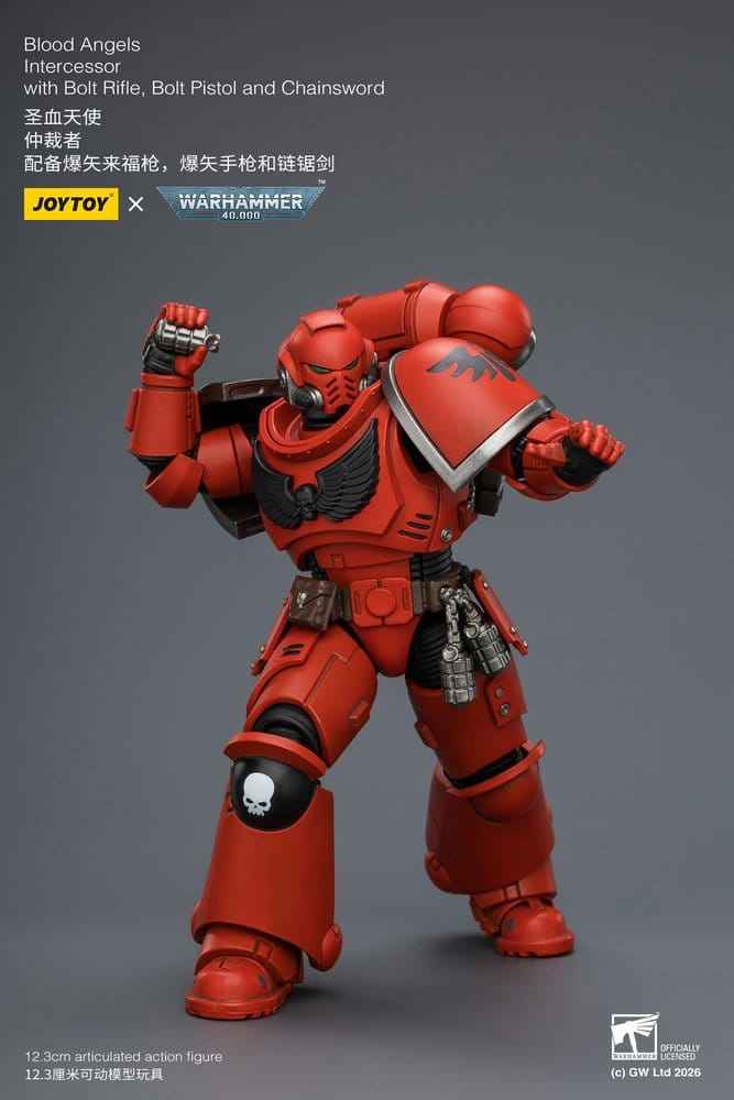 Warhammer 40,000 Actionfigur Blood Angels Intercessor 12 cm
