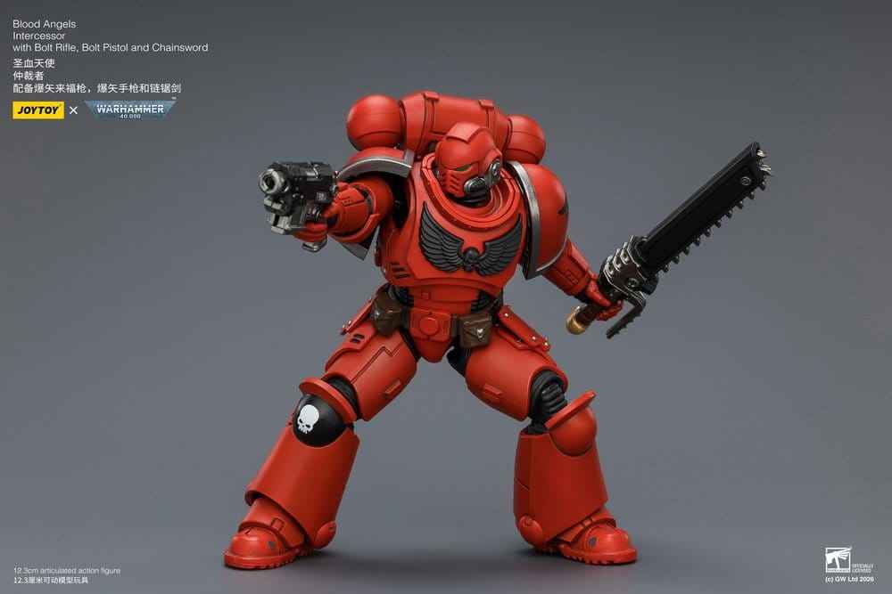 Warhammer 40,000 Actionfigur Blood Angels Intercessor 12 cm