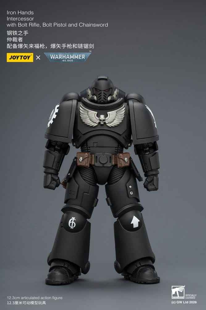 Warhammer 40,000 Actionfigur Iron Hands Intercessor 12 cm