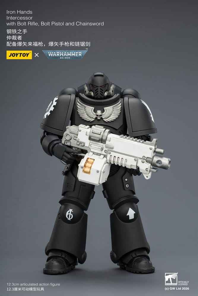 Warhammer 40,000 Actionfigur Iron Hands Intercessor 12 cm