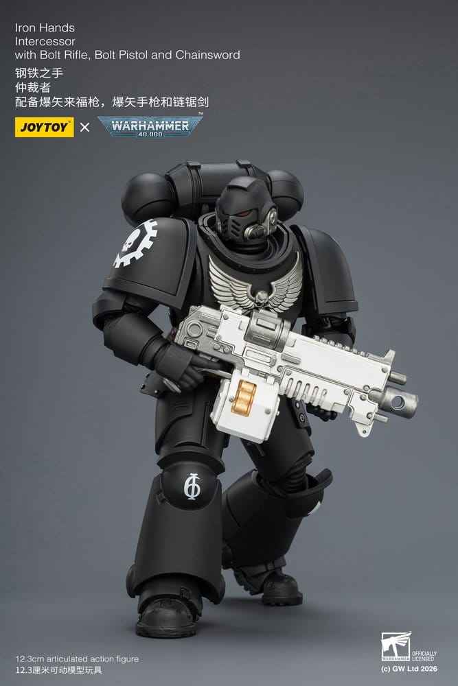 Warhammer 40,000 Actionfigur Iron Hands Intercessor 12 cm