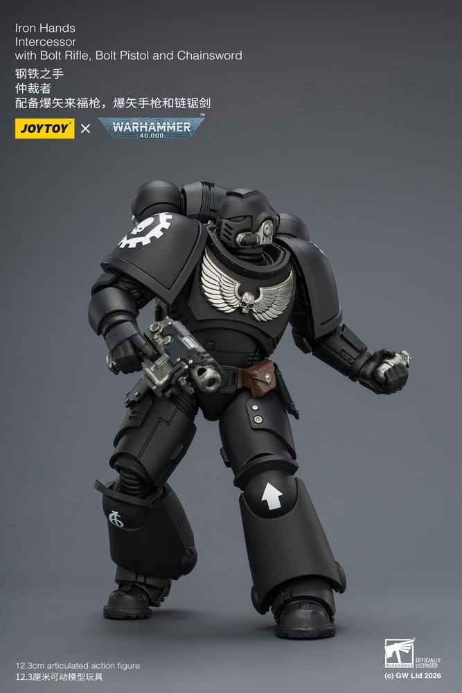 Warhammer 40,000 Actionfigur Iron Hands Intercessor 12 cm