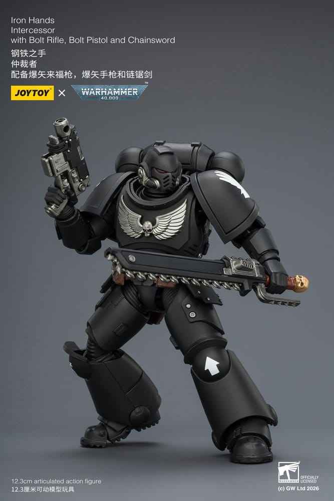 Warhammer 40,000 Actionfigur Iron Hands Intercessor 12 cm